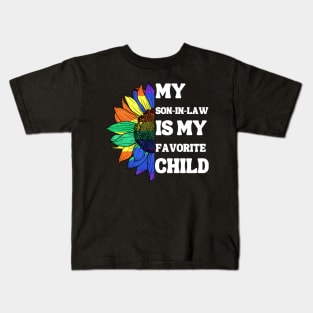 My Son In Law Is My Favorite Child Kids T-Shirt